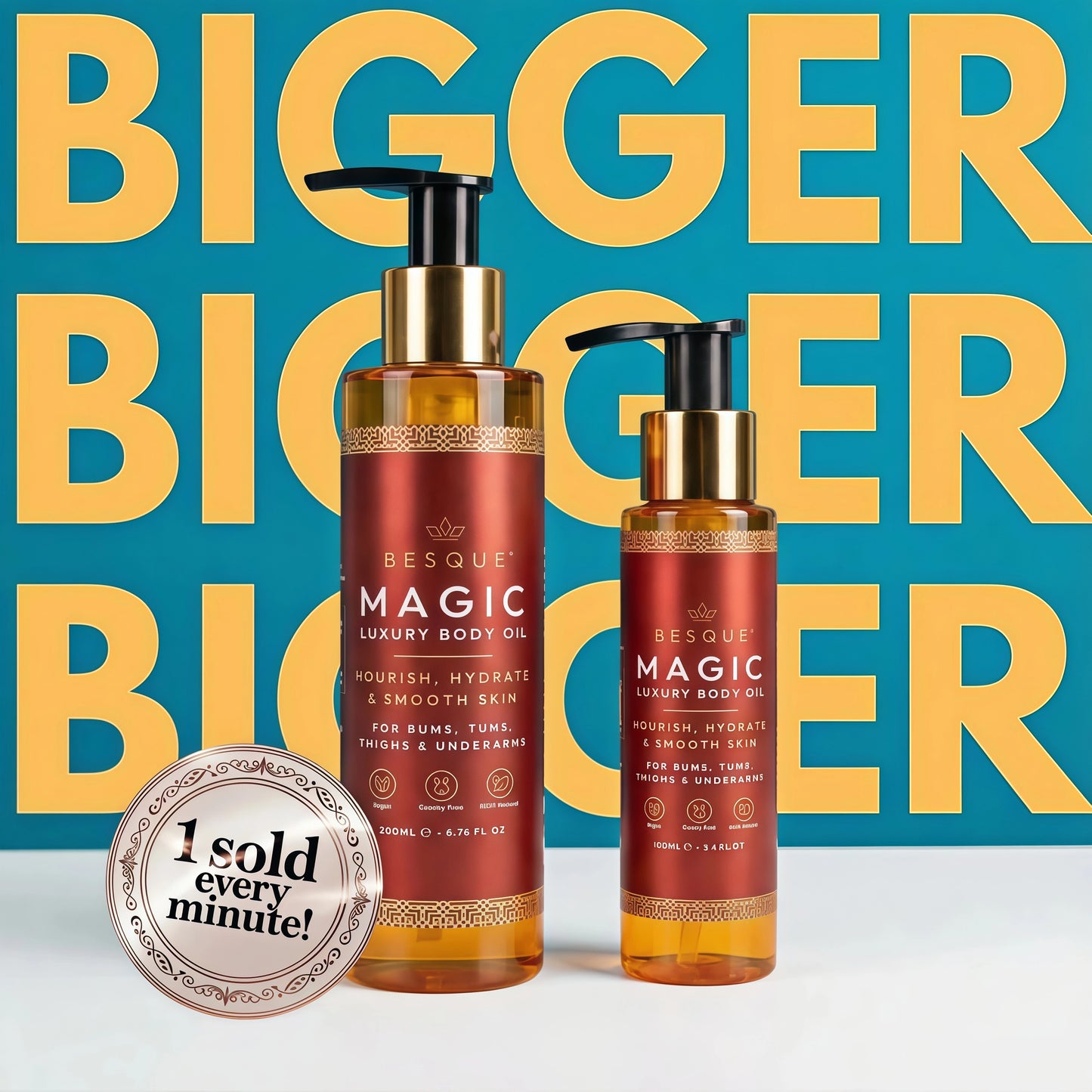 Besque® Magic Body Oil XL - 200ml